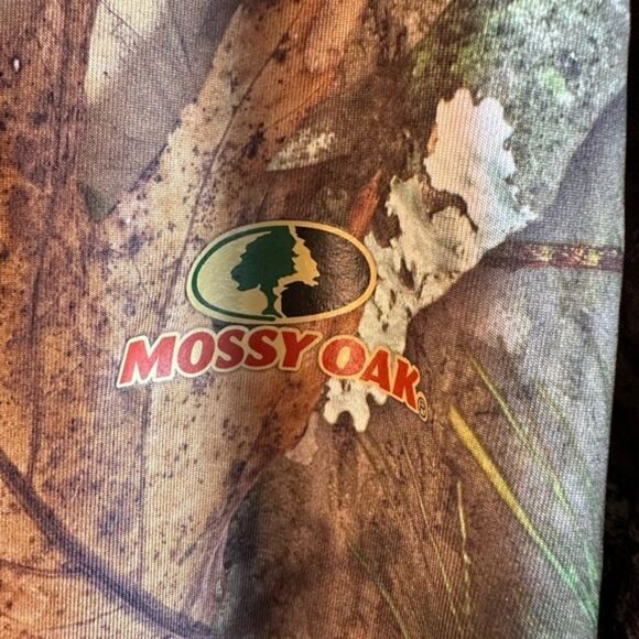 Mossy Oaks No Fly Zone Camouflage Long sleeve shirt, Insect Repellent Size XL - Picture 5 of 8